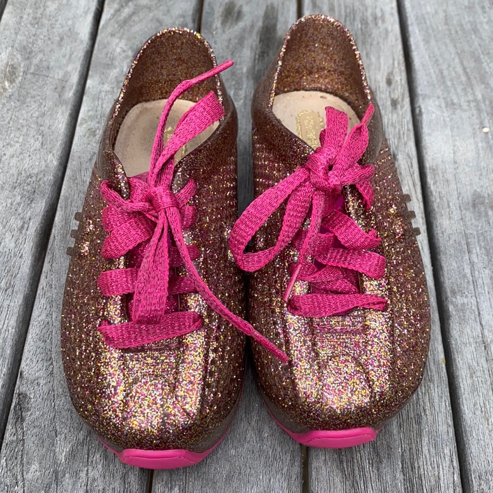 Mini Melissa Glitter Sneakers